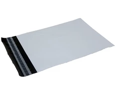 Coex Forspakuotė, 60 µm, 800 x 800 mm, trumpa atvira pusė, LD-PE juoda/balta, plokščias maišelis, plokščias dugnas p