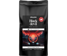 4Swiss Juodas Devil kavos pupelės, šviežiai skrudintos, 500g