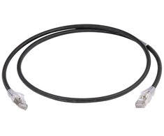 „CommScope NPC6ASZDB-BK“, 2 m, Cat6a, S/FTP (S-STP), RJ-45, RJ-45, juodas