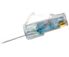 COMMSCOPE jungiamasis kabelis Cat 6A U/UTP Mino6A plonas 4,95 mm, ilgis 1 pėda (0,3 m), baltas LSZH