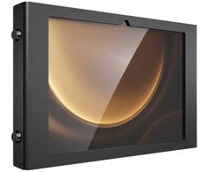 Laikiklis Compulocks Compulocks Galaxy Tab S9+/S9FE+ 12.4" Apex Secured Enclosure Wall Mount - Dėklas - Nešiojamas, su atvira priekine/galine kamera ir jutikliais - Planšetei - Rakinamas - Metalinis rėmas - Juodas - Ekrano dydis: 27.9 cm (12.4") - Ant grindų