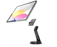 Laikiklis Compulocks Compulocks GlideTab - Aufstellung - für Tablett - verriegelbar - Aliuminio - Juodas - Bildschirmgröße: bis zu 27,9 cm (bis zu 11 col.) - Thekenbereich, Wandmontage