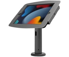 Compulocks Group „Compulocks iPad 10.2" Space Enclosure Tilting Stand 8" Baltas“, Multimedijos stovas, Balta, Aliuminis, Planšetė, 25,9 cm (10.2"), 100 x 100 mm