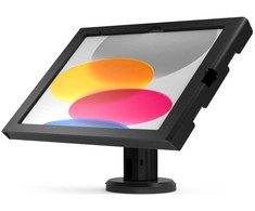 Compulocks Group „Compulocks iPad 10.9" 10-osios kartos „Swell Enclosure“ pakreipiamas stovas, 4 colių, juodas, 27,7 cm (10,9"), Apple, iPad (10-oji karta) 2022, A2757, A2777, juodas, aliuminis, plienas, 0–140°