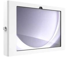 „Stojak Compulocks“ „Compulocks Galaxy Tab A9+ Apex Enclosure Wall Mount“ – dėklas – planšetiniam kompiuteriui – užrakinamas – metalinis rėmas – baltas – ekrano dydis: 27,94 cm (11 colių) – tvirtinimas prie sienos – skirtas „Samsung Galaxy Tab A9+“