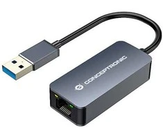 Adapteris AV Conceptronic CONCEPTRONIC Adapteris USB3.0-> RJ45 10/100/1000/2500 0,15 m