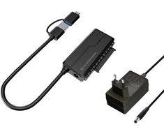 Kieszeń Conceptronic ABBY21B zmieniacz płci / kabli USB Type-A SATA 22-pin Juodas