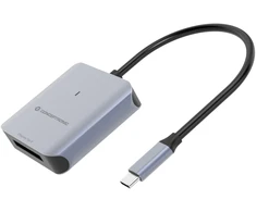 Conceptronic BIAN08G CFexpress 2.0 Type B kortelių skaitytuvas USB 3.2 Gen 2, CFexpress 2.0 Type B, pilkas, 10000 Mbit/s, aliuminis, 2 TB, USB 3.2 Gen 2 Type-C