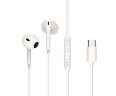 Ausinės Conceptronic BRENDAN02W ausinės/komplektas słuchawkowy su laidu Douszny Połączenia/muzyka USB Type-C Baltas