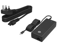 Įkroviklis Conceptronic CONCEPTRONIC Ladegerät 1Port 100W GaN,USB-C UK Stecker sw