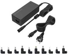 Nešiojamojo kompiuterio maitinimo adapteris Conceptronic Maitinimo šaltinis do notebooka su 10 końcówkami 90W