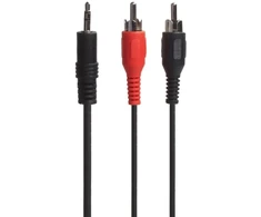 Connectech Beslagmbler 3,5 mm JACK – 2xPHONO HAN 10 m