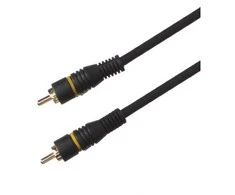 Connectech Beslagmbler „Sinox“ kompozicinis vaizdo kabelis, 2 m, juodas
