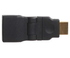 Connectech Beslagmbler „Connectech HDMI™“ 360° pasukamas adapteris. Juodas