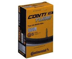 CONTINENTAL Tour Tube Slim 26 x 1,1 - 1,3 (28-32x559-597) Presta (Removable core) 42 mm