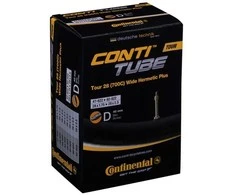 „CONTINENTAL Tour Tube Wide Hermetic Plus“ padanga, 700 x 47-62c (47-62x622), „Dunlop“, 40 mm