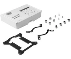 Cooler Master LGA 1700 Upgrade Kit, Juodas, Nerūdijantis plienas, Upgrade kit, LGA 1700, ML Liquid