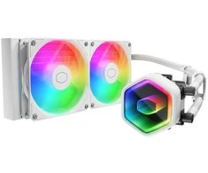 Cooler Master MasterLiquid 240 Core II ARGB baltas
