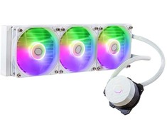 Cooler Master MasterLiquid 360L Core ARGB Baltas, Skysčio aušinimo komplektas, 12 cm, 650 aps./min., 1750 aps./min., Balta