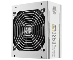 Cooler Master MWE Gold 1250 V2 ATX 3.1 baltas leidimas, 1250 W, 100–240 V, 50/60 Hz, 15–7 A, aktyvus, 120 W