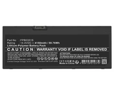 Coreparts Nešiojamas kompiuteris Baterija for Fujitsu 59.76Wh 14.4V 4150mAh