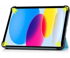 Dėklas na tablet CoreParts CoreParts TABX-IP10-COVER5 etui na tablet 27,7 cm (10.9'') Dėklas su klapką Mėlyna