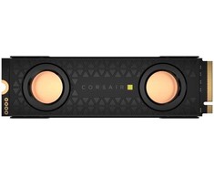 „Corsair MP700 PRO SE Hydro X 2 TB“ (juodas, PCIe 5.0 x4 | NVMe 2.0 | M.2 2280, su vandens aušinimo bloku)