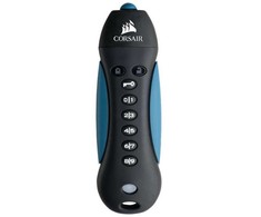 Corsair atmintis Corsair Flash Padlock 3 USB-A 3.2 G1 256GB juoda/mėlyna