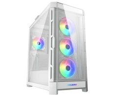 COUGAR Midi Tower korpusas Duoface Pro ARGB, baltas, Midi Tower, PC, baltas, ATX, EATX, micro ATX, Mini-ITX, SSI CEB, metalas, nailonas, grūdintas stiklas, Multi