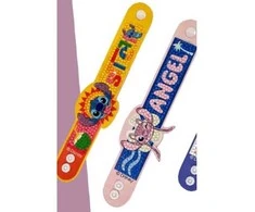 Craft Buddy „Stitch &amp; Angel“, krištolo meno draugystės apyrankė