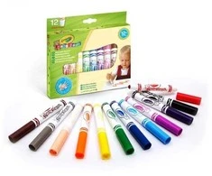 Crayola, Inc. Crayola Mini Kids plaunami žymekliai, 12 vnt.