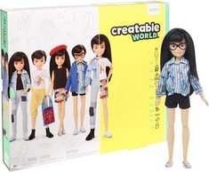 Creatable World Prabangūs rudi plaukai