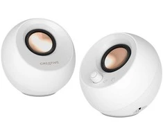 Creative Pebble Pro Balta