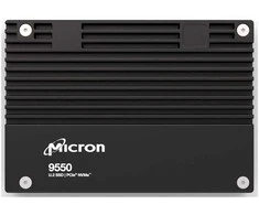 „Micron 9550 MAX“ serverio diskas – SSD – mišraus naudojimo – užšifruotas – 12,8 TB – vidinis – 2,5 colio (6,4 cm) – PCI Express 5.0 x4 (NVMe) – 256 bitų AES – TCG Opal Encryption 2.0 – savaime užšifruojantis diskas (SED) – suderinamas su „Su TAA“