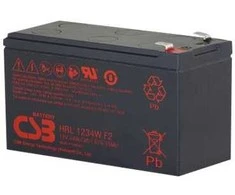 Csb Battery UPS akumuliatorius HRL (didelės spartos ir ilgo veikimo) 12 V - 7,6 Ah