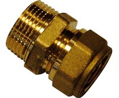 Solar Plus 22 mm x1/2 perėjimo nipelis PEX