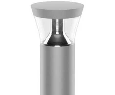 Sieninis šviestuvas Solar Plus AVENIDA stulpelis 1000 mm. 13,5 W 1200 lm 3000 K R9006 - PROFESIONALUS