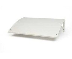 Solar Plus Apsauginis šilumos siurblio stogelis iš dažyto metalo. Balta / RAL9002. Plotis 92 cm / gylis 54 cm. Milteliniu būdu dažytas plieno lakštas. Svoris 7,5kg.