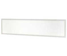 Solar Plus BORA II LED panelė, 32 W, 4400 lm, 3000 K, CRI80, MPO, IP44/IP40, juodos spalvos, ilgis x plotis x aukštis 1195 x 295 x 28 mm
