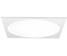 Solar Plus CIRCO 595 32W 3600LM CCT 3000-3500-4000K Mikroprizminis ekranas, baltas, su 3 polių kilpos dėžute ir 1,5 m laidu - PROFESSIONAL