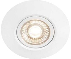 Solar Plus „Comfort Smart ISO Baltas“ 3000 K, 450 lm, Ra90. 230 V, reguliuojamo ryškumo maitinimo šaltinis ir greitas montavimas dėžutėje su izoliacija. IP44 PROFESSIONAL.