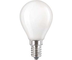 Solar Plus „Csslr Plus Krone LED E14“ reguliuojamo ryškumo lemputė 2,8 W 250 lm, 2700 K CRI 80 WW P45 matinė (25 W)