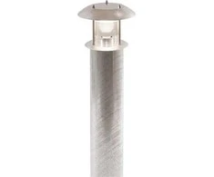 Sieninis šviestuvas Solar Plus „DeKanon“ stulpelinis šviestuvas, 133 mm skersmens stiebo skerspjūvis. E27. LED lizdas su modifikuotu dizainu. Karštai cinkuotas. I klasės, skirtas profesionalams.