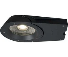Solar Plus Fasadinis šviestuvas „Sharp Wall“, antracito spalvos, DIP-Kelvin 3000K/4000K. 2950 lm, 31 W, IP65, IK10. Kampo reguliavimas iki 30°.