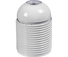 Tekniskbelysnings Industri Lizdo karūnėlė E27 10mm balta