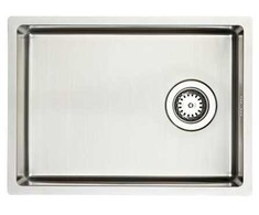 Solar Plus Flow FL35 nerūdijančio plieno virtuvės kriauklė 48x34 cm