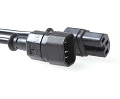 ACT AK5003 Maitinimo kabelis juodas 2 m C14 kištukas C15 kištukas (AK5003)