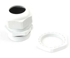 Solar Plus Kabelio sandariklis „Perfect PG 36 RAL 7035“ su veržle, poliamidas IP68, kabelio Ø 22–32 mm