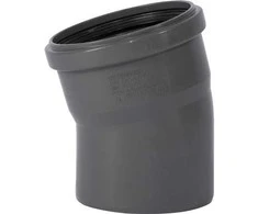 Gebr Ostendorf Kunststoffe HT Safe lenkimo vamzdis 110 mm 15 gr. Greitesnis ir paprastesnis montavimas su naujais patentuotais sandarinimo žiedais, sudarytais iš 3 lūpų.