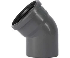 Gebr Ostendorf Kunststoffe HT Safe lenkimo vamzdis 110 mm 45 g. Greitesnis ir paprastesnis montavimas su naujais patentuotais sandarinimo žiedais, sudarytais iš 3 lūpų.